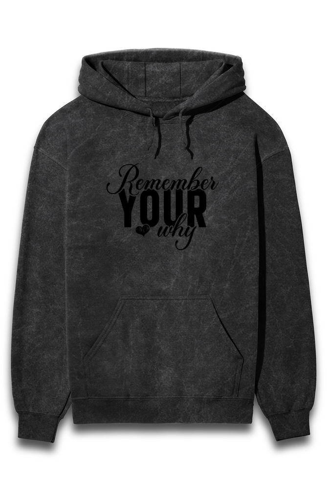 Women’s Acid Wash Hooded Sweatshirt